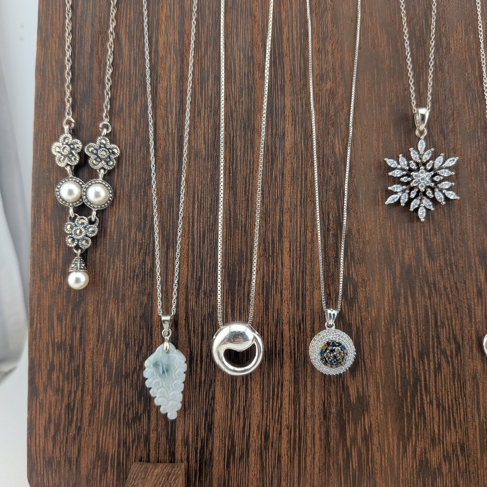 Sterling Silver Necklace {Pick One} - Picture 2 of 3